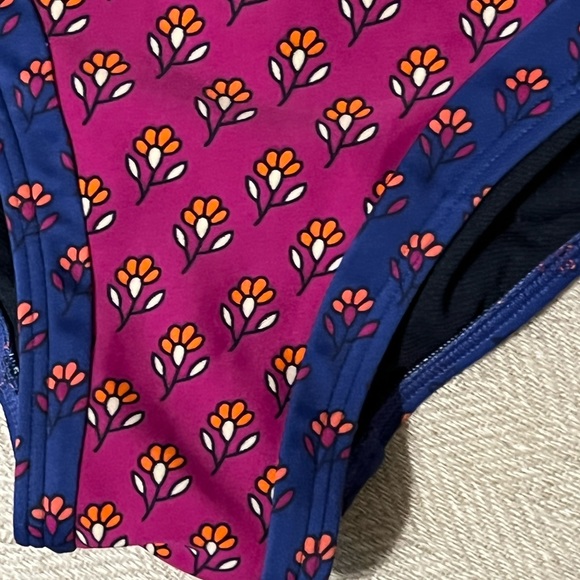 Sz 16 NWOT Boden gorgeous swimsuit boho floral bottom. - Picture 8 of 11